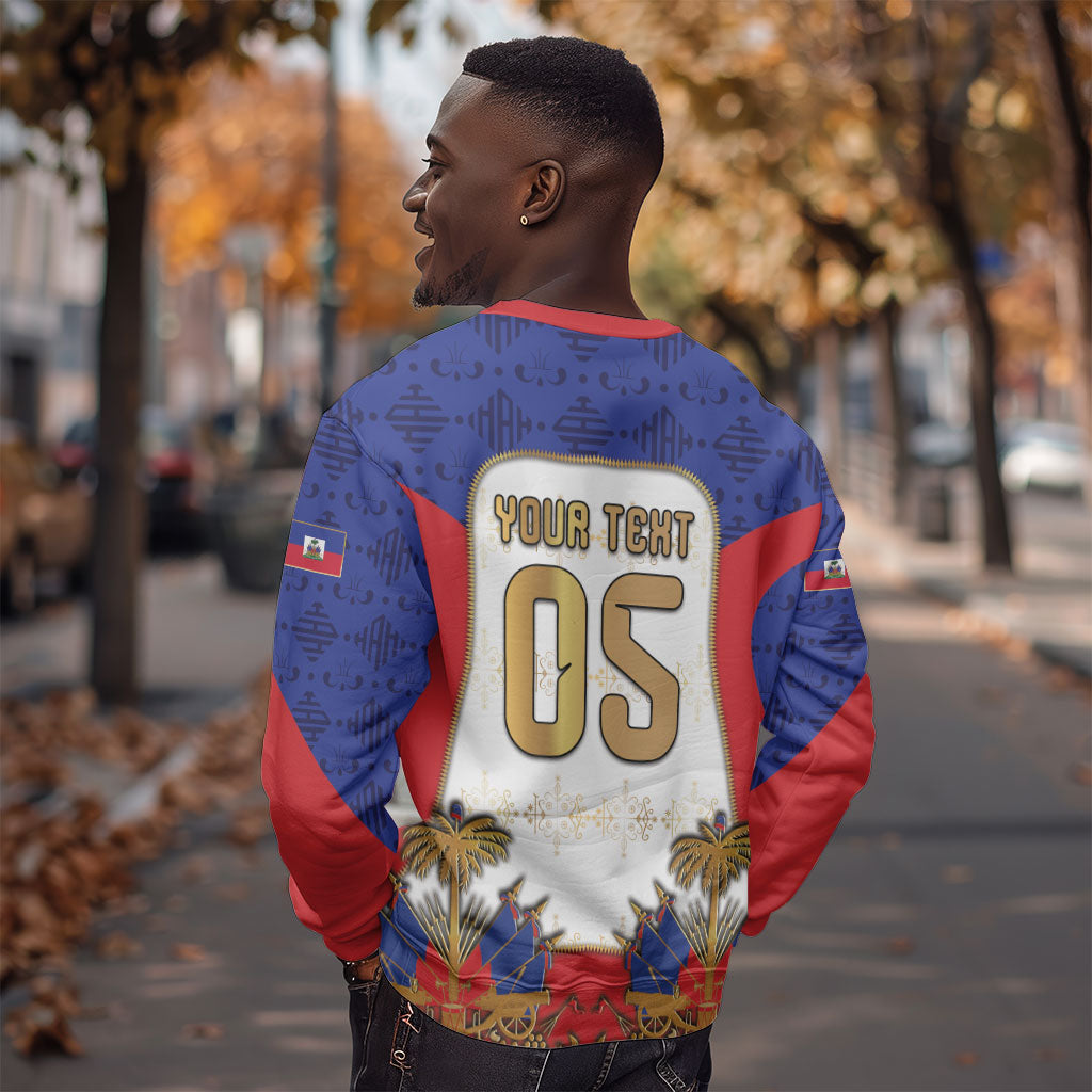 Custom Haiti Nan Mondyal 2026 Sweatshirt Road To Glory