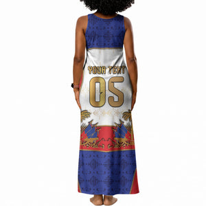 Custom Haiti Nan Mondyal 2026 Tank Maxi Dress Road To Glory
