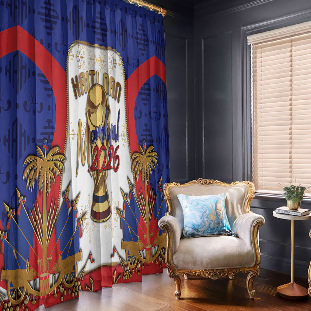 Haiti Nan Mondyal 2026 Window Curtain Road To Glory