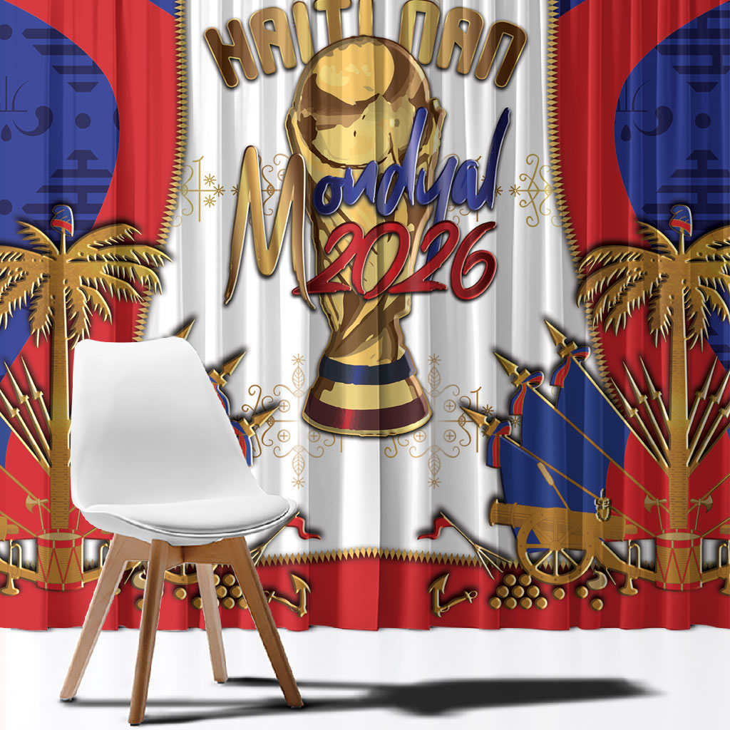 Haiti Nan Mondyal 2026 Window Curtain Road To Glory