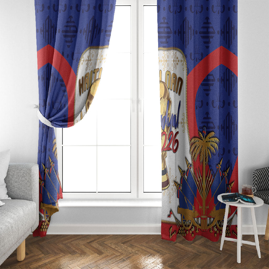 Haiti Nan Mondyal 2026 Window Curtain Road To Glory