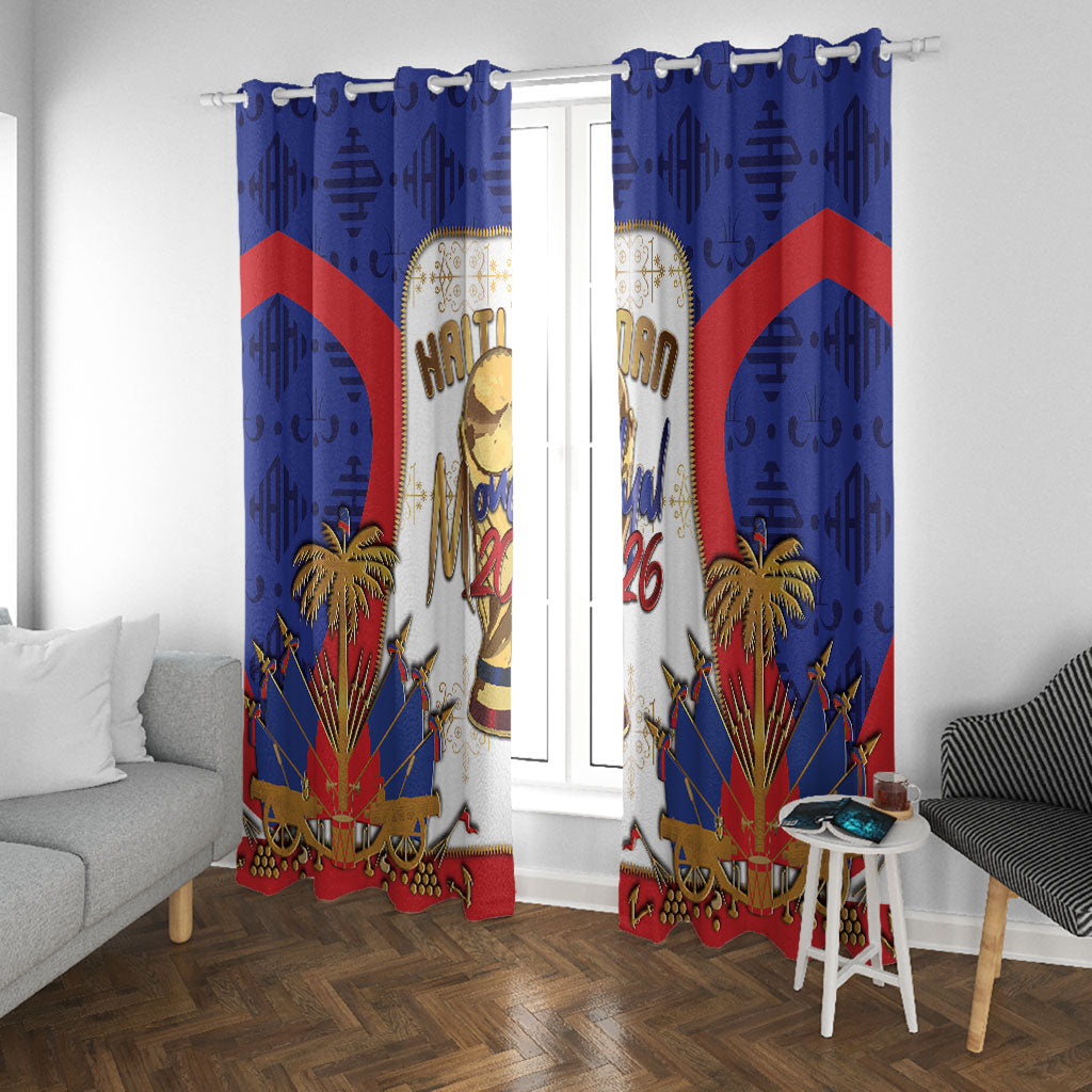 Haiti Nan Mondyal 2026 Window Curtain Road To Glory