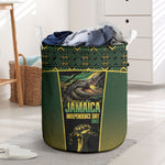 Jamaica Independence Day Laundry Basket Crocodile Broken Chain Freedom