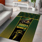 Jamaica Independence Day Area Rug Crocodile Broken Chain Freedom