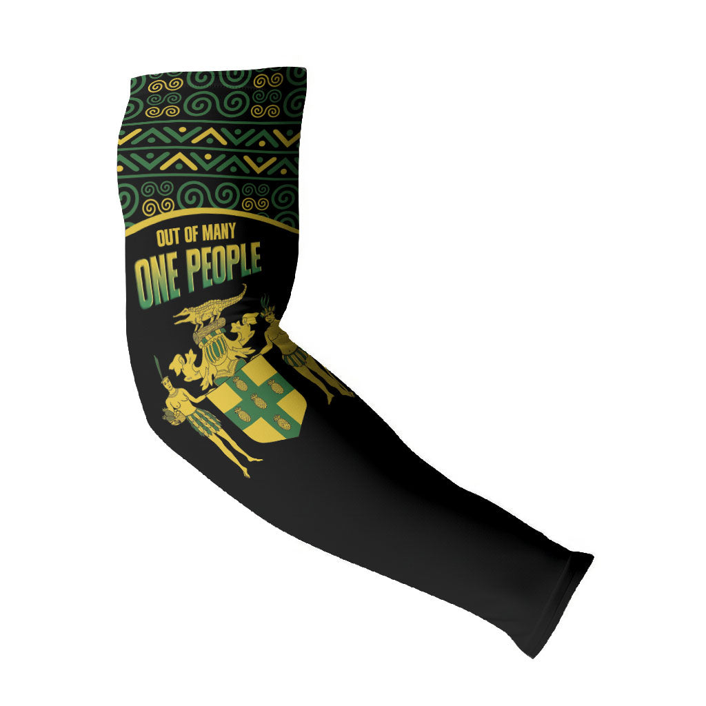 Jamaica Independence Day Arm Sleeves Crocodile Broken Chain Freedom