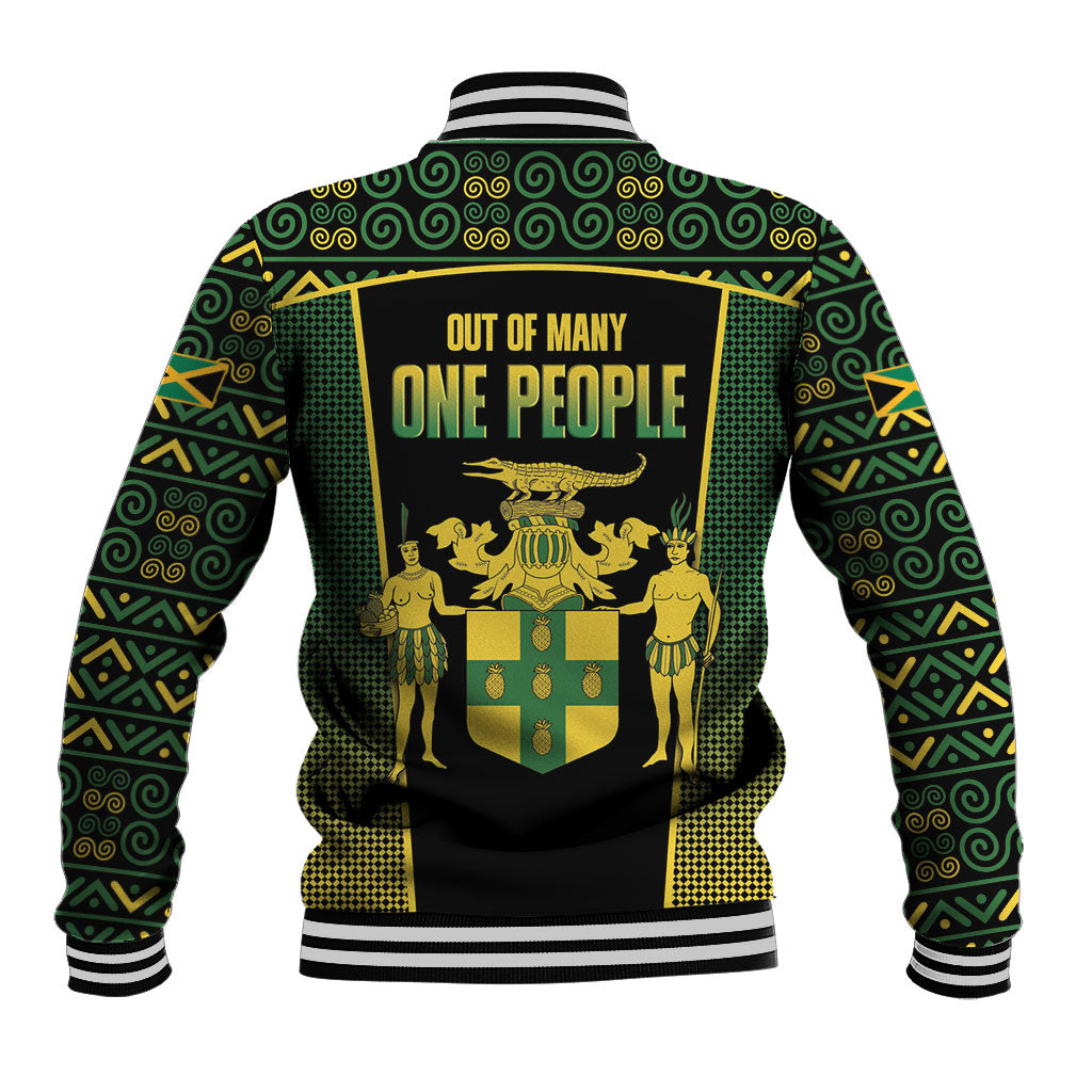 Jamaica Independence Day Baseball Jacket Crocodile Broken Chain Freedom