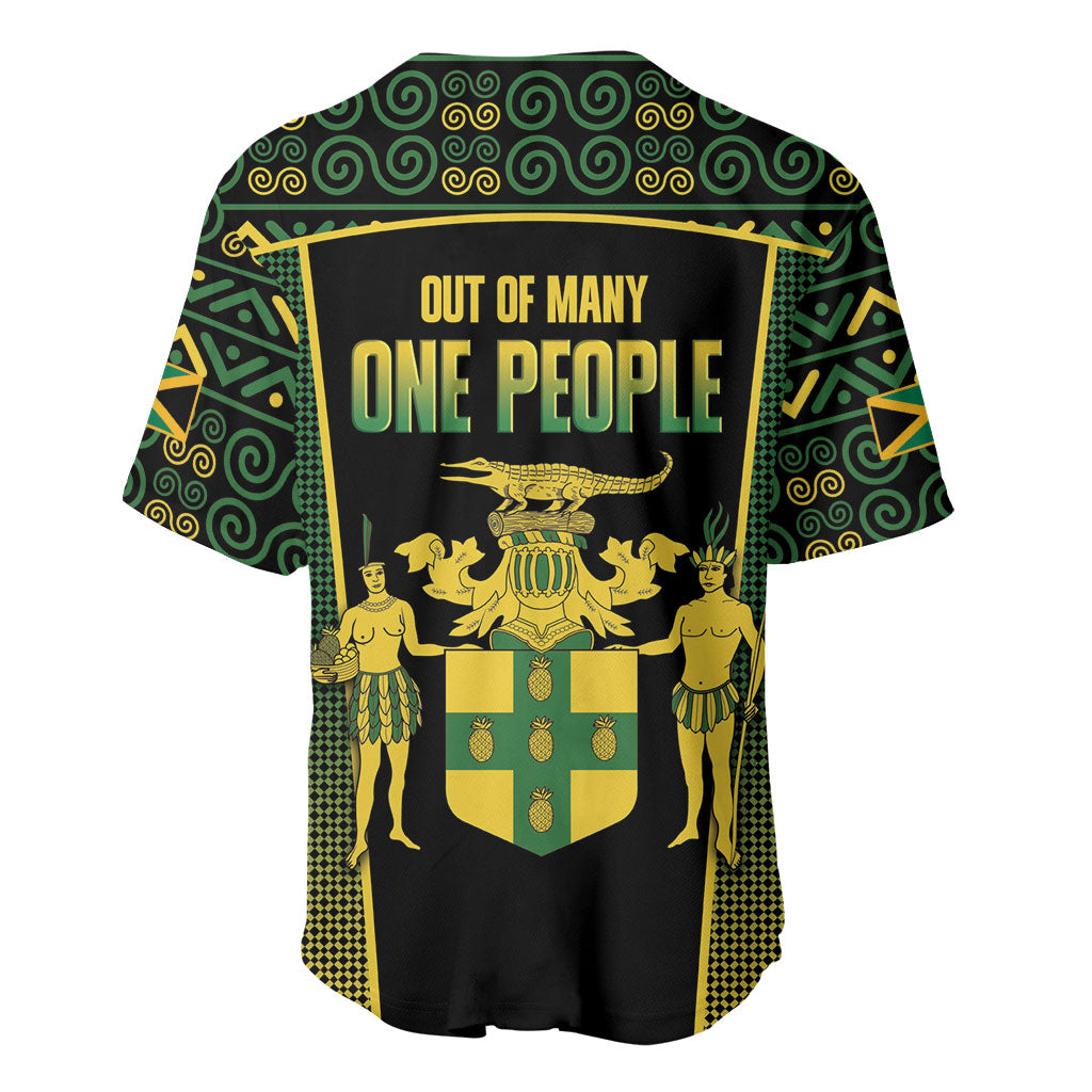 Jamaica Independence Day Baseball Jersey Crocodile Broken Chain Freedom