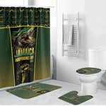 Jamaica Independence Day Bathroom Set Crocodile Broken Chain Freedom
