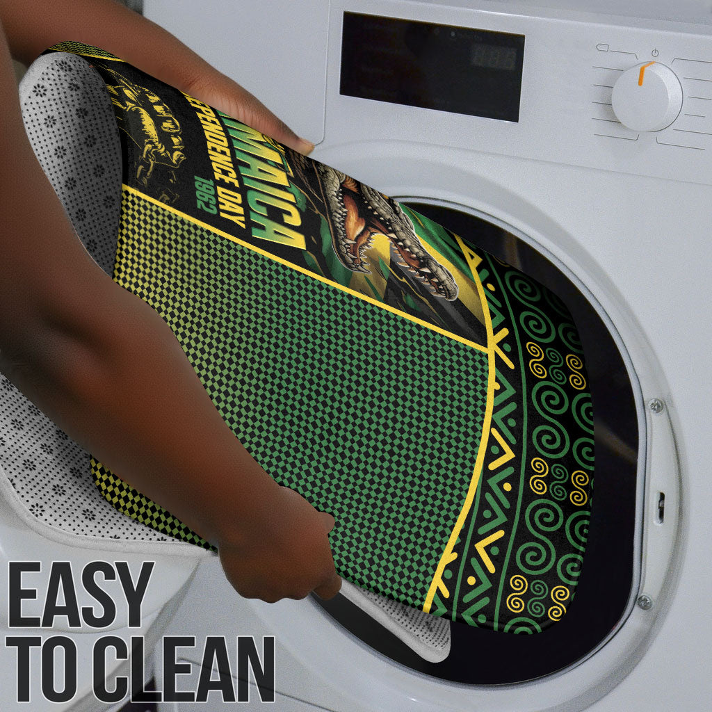 Jamaica Independence Day Bathroom Set Crocodile Broken Chain Freedom