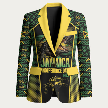 Jamaica Independence Day Blazer Crocodile Broken Chain Freedom