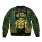 Jamaica Independence Day Bomber Jacket Crocodile Broken Chain Freedom