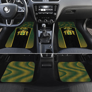 Jamaica Independence Day Car Mats Crocodile Broken Chain Freedom