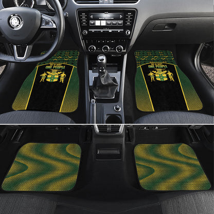 Jamaica Independence Day Car Mats Crocodile Broken Chain Freedom