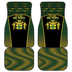 Jamaica Independence Day Car Mats Crocodile Broken Chain Freedom