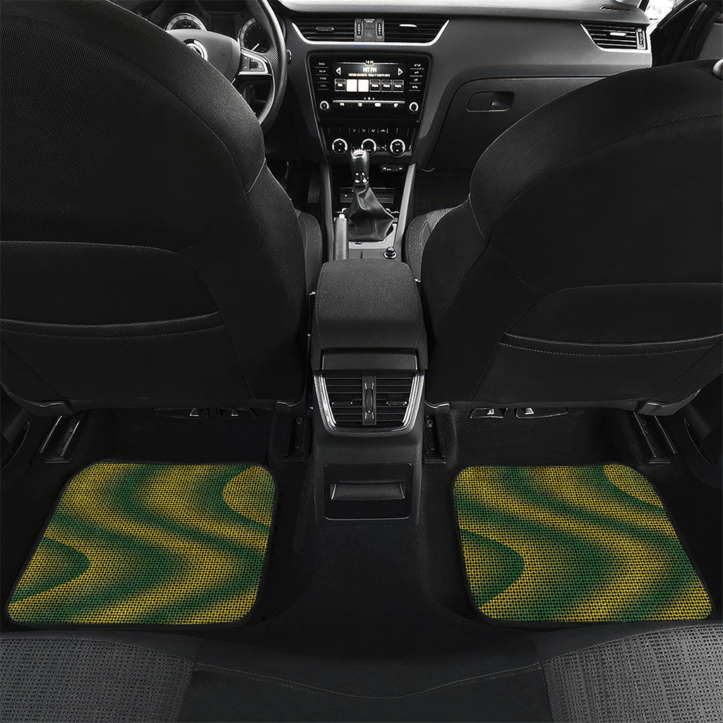 Jamaica Independence Day Car Mats Crocodile Broken Chain Freedom