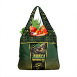 Jamaica Independence Day Grocery Bag Crocodile Broken Chain Freedom