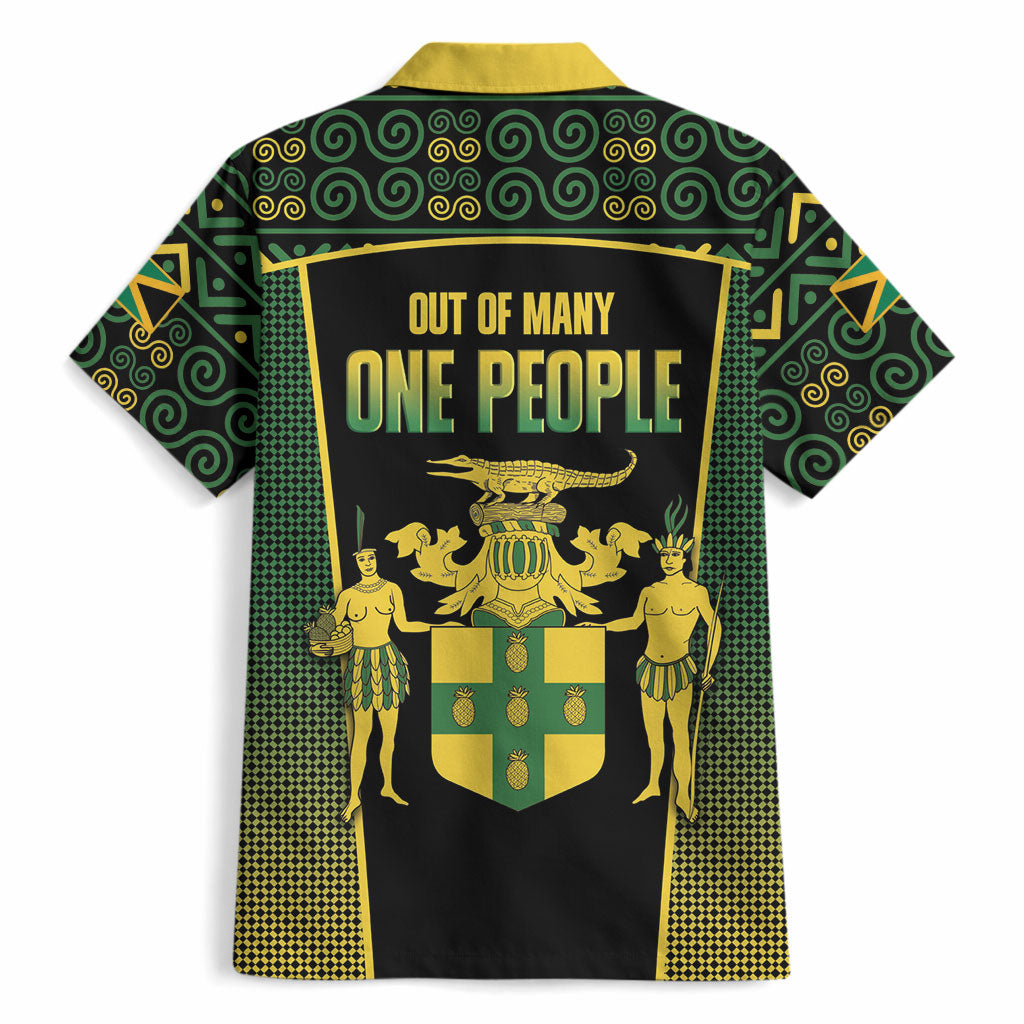 Jamaica Independence Day Hawaiian Shirt Crocodile Broken Chain Freedom