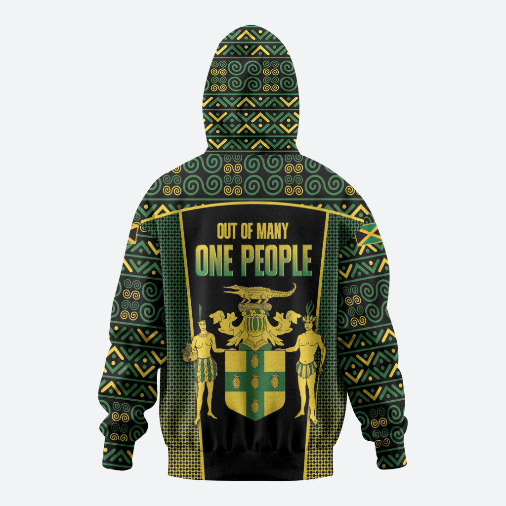 Jamaica Independence Day Hoodie Crocodile Broken Chain Freedom