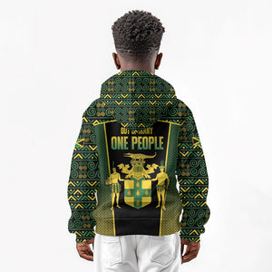 Jamaica Independence Day Kid Hoodie Crocodile Broken Chain Freedom