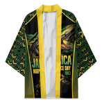 Jamaica Independence Day Kimono Crocodile Broken Chain Freedom