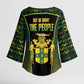 Jamaica Independence Day Kimono Sleeve Blouse Crocodile Broken Chain Freedom