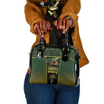 Jamaica Independence Day Shoulder Handbag Crocodile Broken Chain Freedom