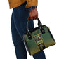 Jamaica Independence Day Shoulder Handbag Crocodile Broken Chain Freedom