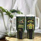Jamaica Independence Day Tumbler With Handle Crocodile Broken Chain Freedom