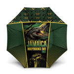 Jamaica Independence Day Umbrella Crocodile Broken Chain Freedom