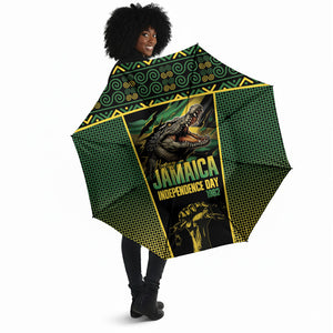 Jamaica Independence Day Umbrella Crocodile Broken Chain Freedom