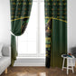 Jamaica Independence Day Window Curtain Crocodile Broken Chain Freedom