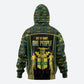 Jamaica Independence Day Zip Hoodie Crocodile Broken Chain Freedom