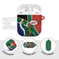 Nelson Mandela Birthday AirPods Case 67 Minutes South Africa Flag Comic