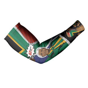 Nelson Mandela Birthday Arm Sleeves 67 Minutes South Africa Flag Comic