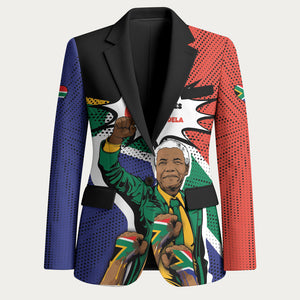Nelson Mandela Birthday Blazer 67 Minutes South Africa Flag Comic