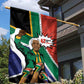 Nelson Mandela Birthday Garden Flag 67 Minutes South Africa Flag Comic