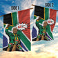 Nelson Mandela Birthday Garden Flag 67 Minutes South Africa Flag Comic