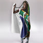 Nelson Mandela Birthday Hooded Blanket 67 Minutes South Africa Flag Comic