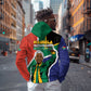 Nelson Mandela Birthday Hoodie 67 Minutes South Africa Flag Comic