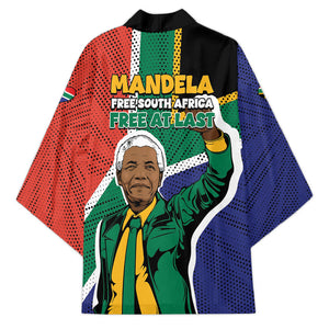 Nelson Mandela Birthday Kimono 67 Minutes South Africa Flag Comic