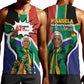 Nelson Mandela Birthday Men Tank Top 67 Minutes South Africa Flag Comic