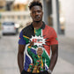 Nelson Mandela Birthday Polo Shirt 67 Minutes South Africa Flag Comic