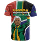 Nelson Mandela Birthday T shirt 67 Minutes South Africa Flag Comic