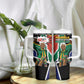 Nelson Mandela Birthday Tumbler With Handle 67 Minutes South Africa Flag Comic