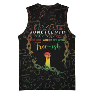 Juneteenth 1865 Basketball Jersey Unapologetically Black DT05