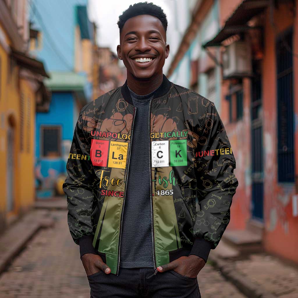 Juneteenth 1865 Bomber Jacket Unapologetically Black