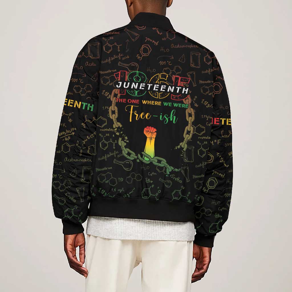 Juneteenth 1865 Bomber Jacket Unapologetically Black