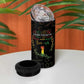 Juneteenth 1865 4 in 1 Can Cooler Tumbler Unapologetically Black