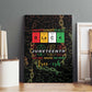 Juneteenth 1865 Canvas Wall Art Unapologetically Black