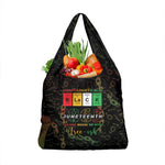 Juneteenth 1865 Grocery Bag Unapologetically Black